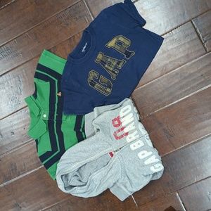 Baby Gap 4T boys shirts and hoodie